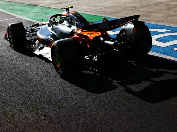Lando Norris (McLaren MCL39) beim Formel-1-Rennen in China 2025 Titel-Bild zur News: Lando Norris (McLaren MCL39) beim Formel-1-Rennen in China 2025